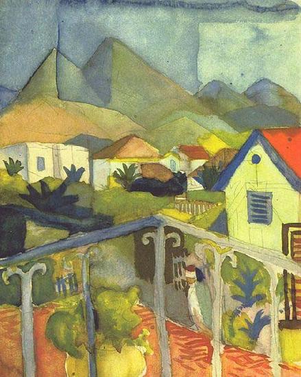 August Macke St. Germain bei Tunis